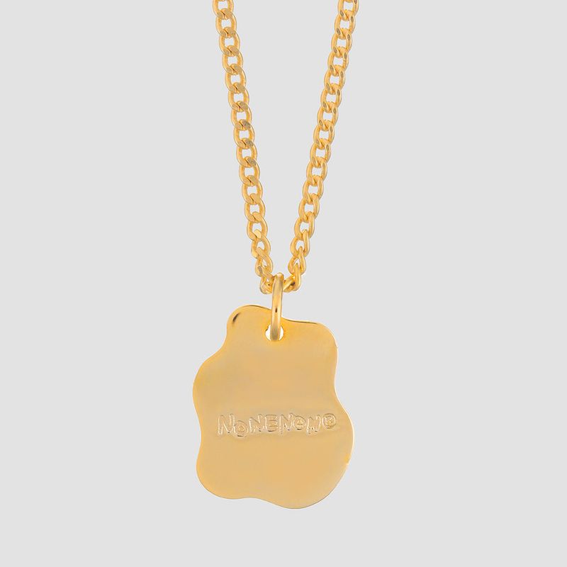 DOODLE NEC SILVER925(18K GOLD PLATED)