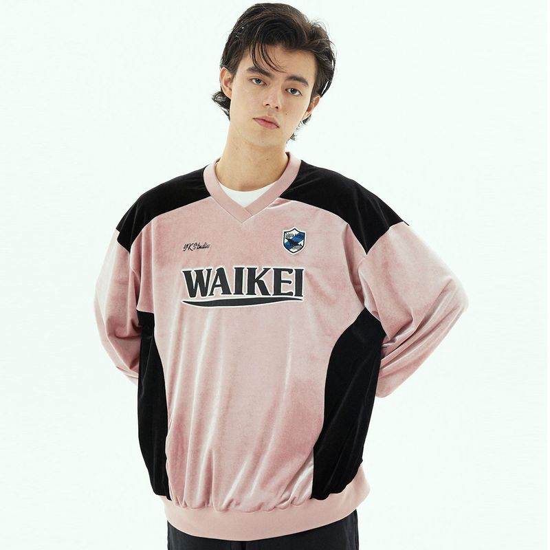 WaiKei(ワイケイ)の「Velvet uniform jersey tshirts(Tops)」