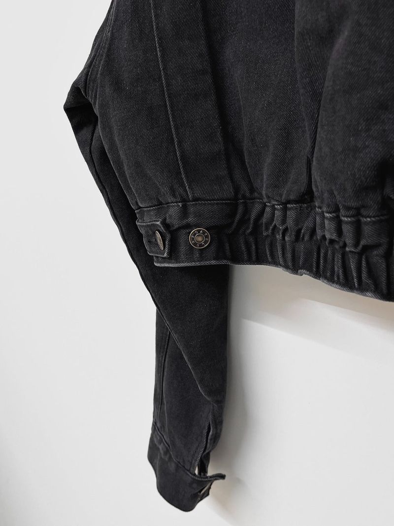 DENIM BOMBER JACKET