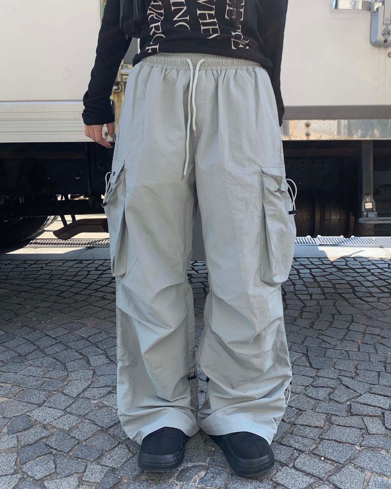 kyoive(コイブ)の「Stopper nylon pants(Pants)」