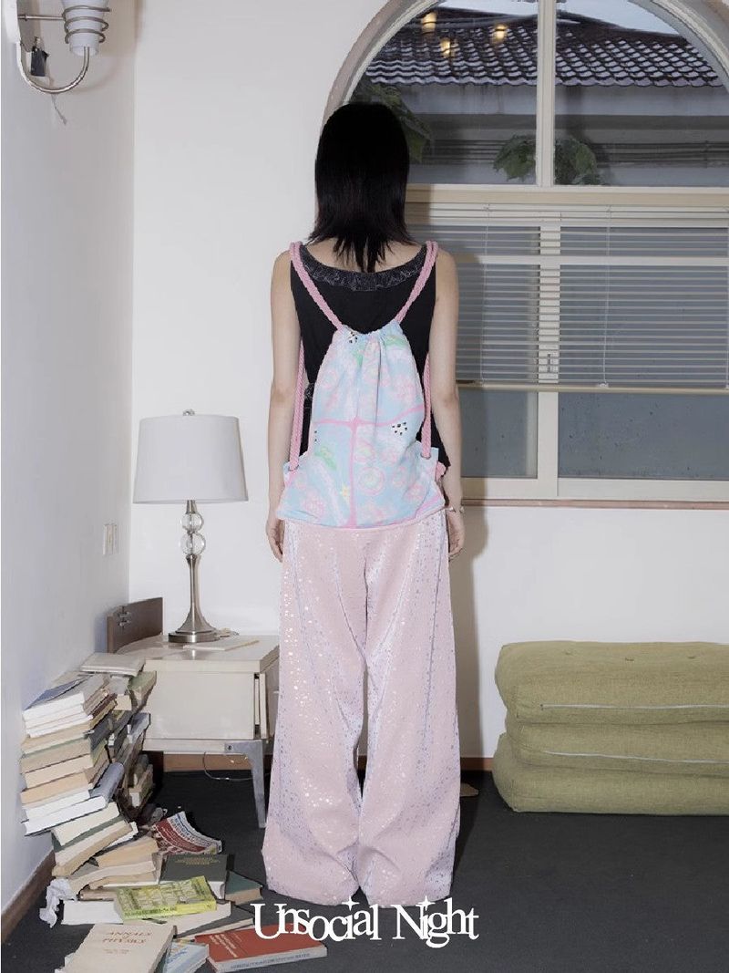 巾着バックパック
