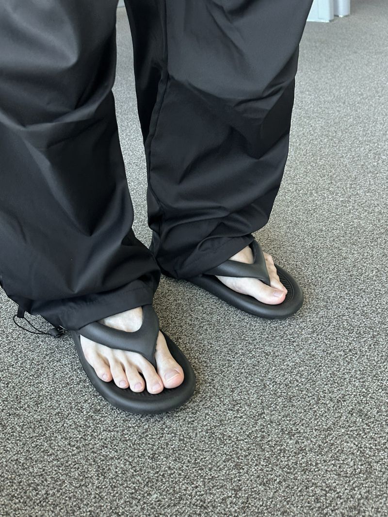 Miro Volume Strap Platform Flip-Flops