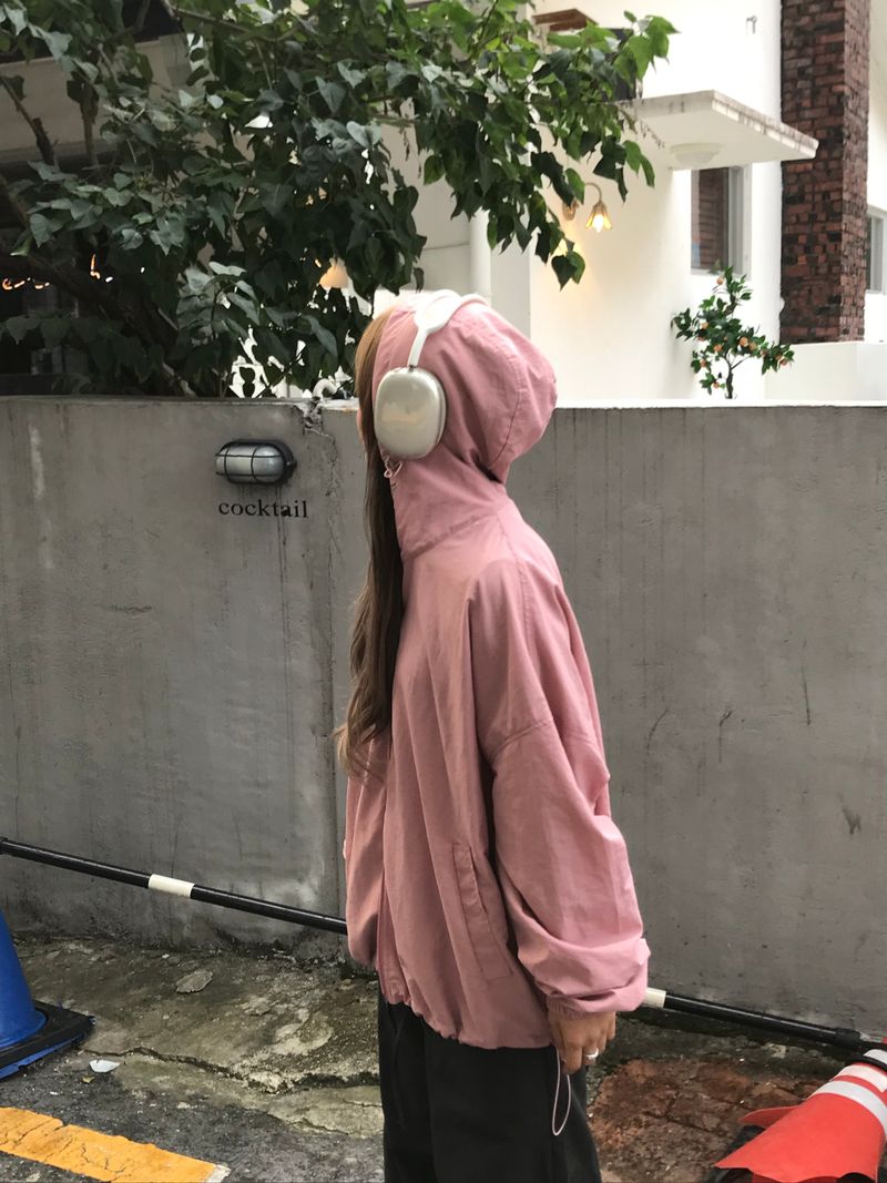 Darwin hood windbreaker