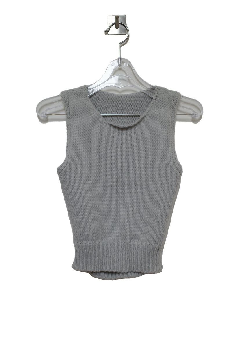Back Point Knit Sleeveless (3 colors)