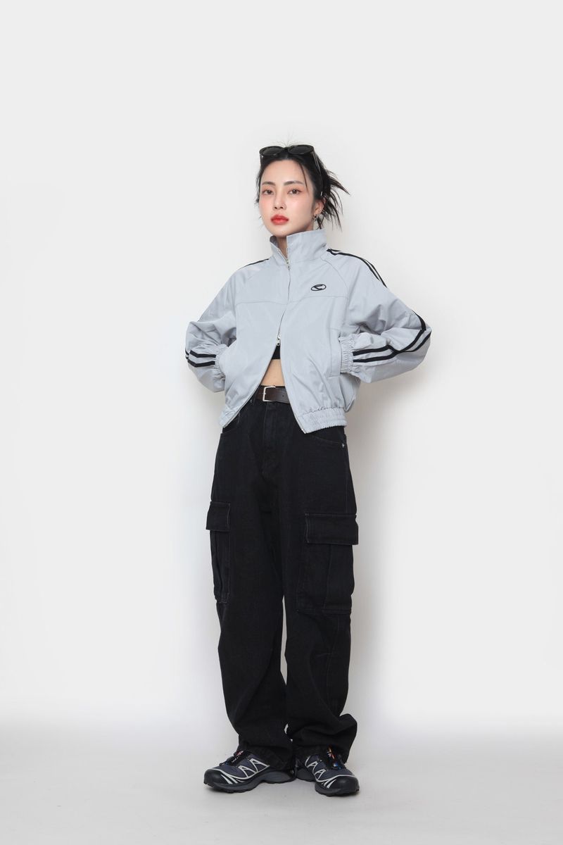 Scotch track zip-up