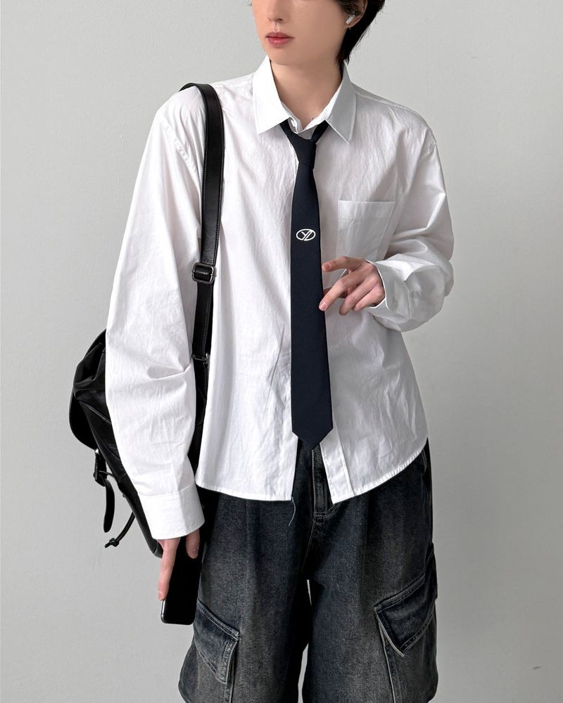 Even Pocket Crop Shirt