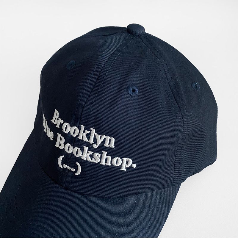 Brooklyn Blue Bookshop Ball Cap (Midnight Blue)