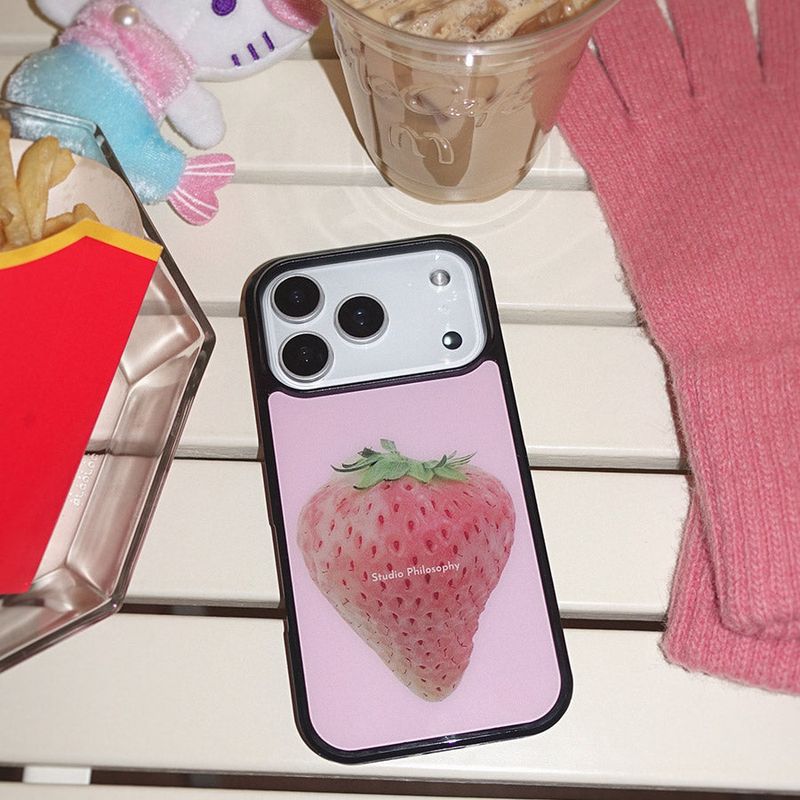 Pink Strawberry Case (bumper)