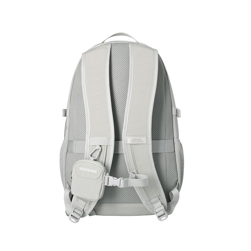 CARABINER MESH BACKPACK / GRAY