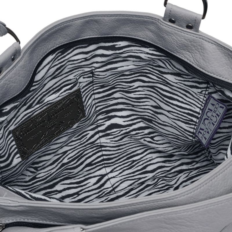INNER ZEBRA BUCKLE BIG BAG [COOL GRAY]
