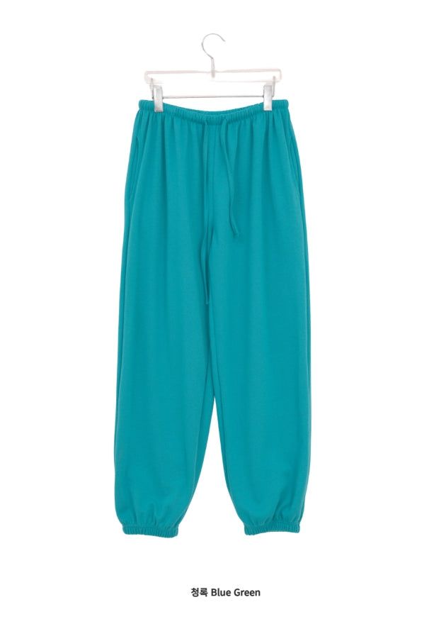 26SS★ [BAONHAUS] Alt Color Banding Wide Jogger Pants