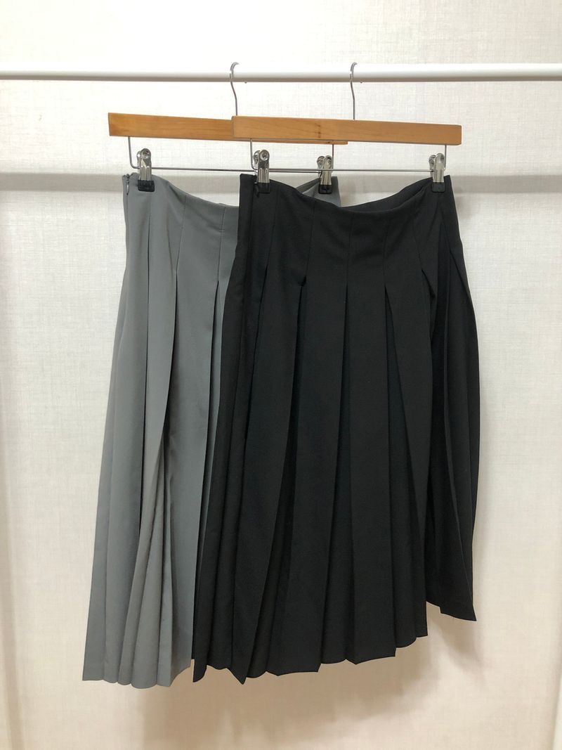 Pleated skirt