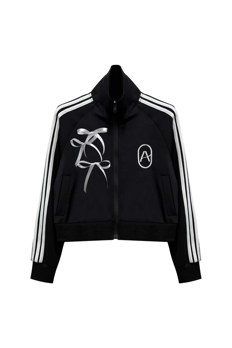 JOEL JERSEY TRACK TOP / BLACK