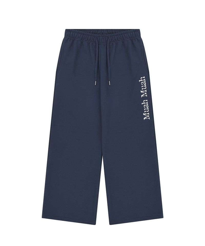 LOGO STITCH WIDE BANDING PANTS