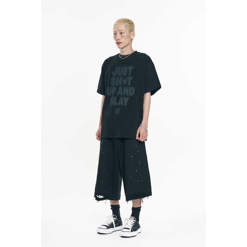 Kandi Blur Short Sleeve - Black