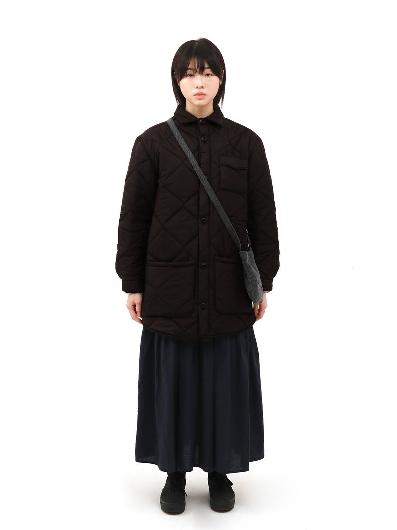 S.T.C. CORDUROY CROSS MINI BAG (BLACK)
