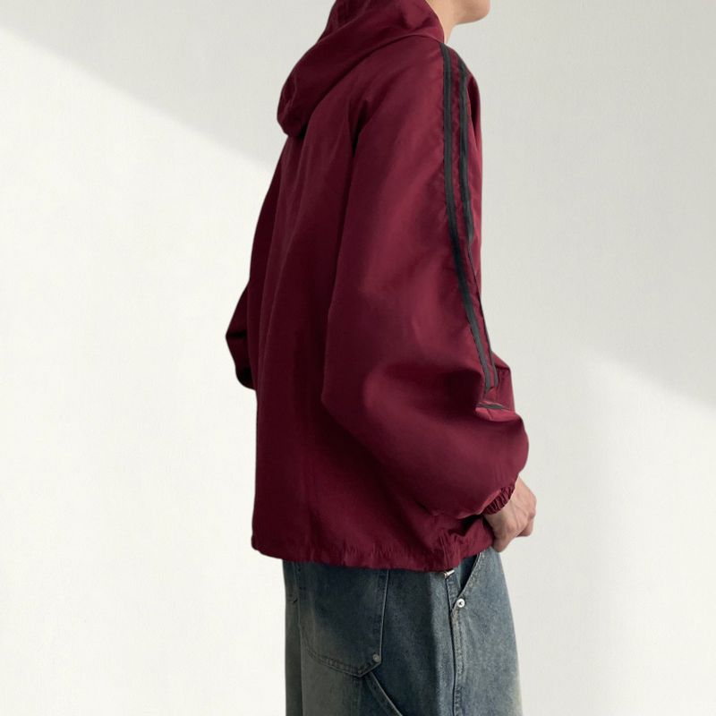 voarc（ボアク）の「Zicker nylon track high-neck windbreaker hooded jumper（Jackets/Outerwear）」
