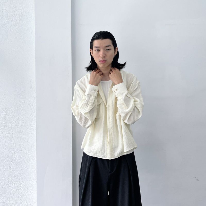 Urban Crinkle Flap Pocket Shirt