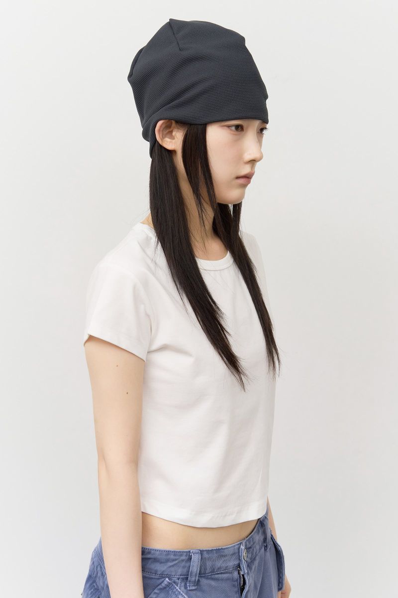 (W) Milk Basic Top