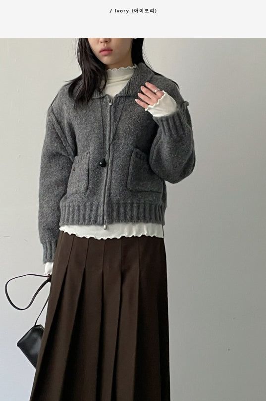[Brushed Lining] Wave Warmer Turtleneck T-Shirt