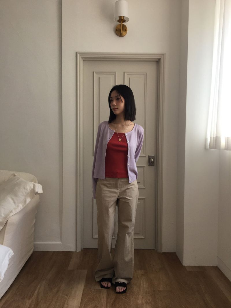 Lunera Round Cardigan (2color)