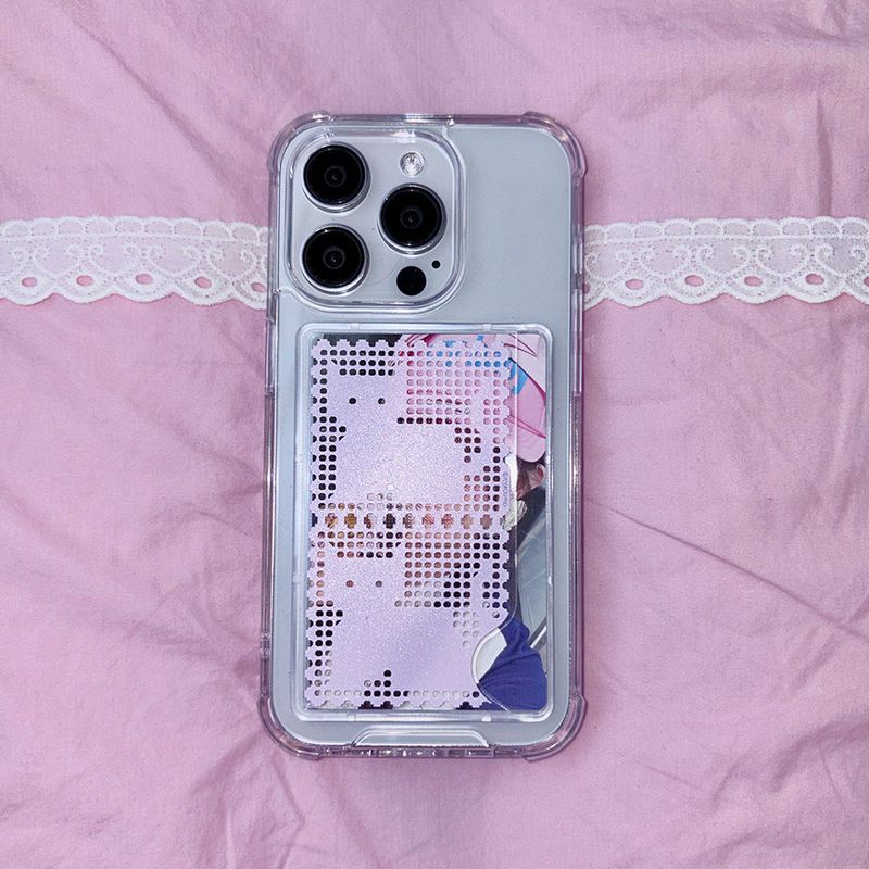 【MADE】 Meow card case - Pink