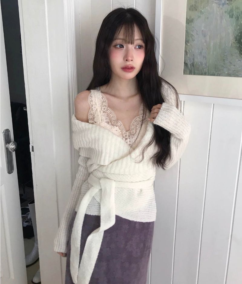 cloudemotion（クラウドエモーション）の「salon de lace sleeveless + hair wrap cd set（Tops）」