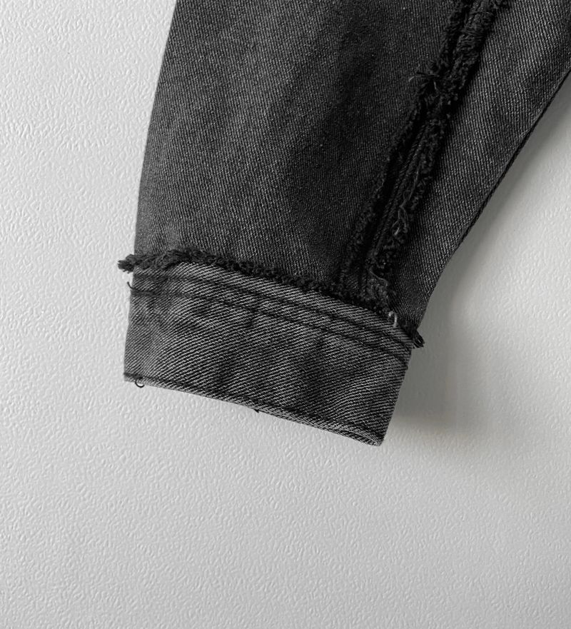 Joy crop denim jacket