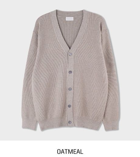 [U-BASIC] Rosin Cash Like Embo Cardigan
