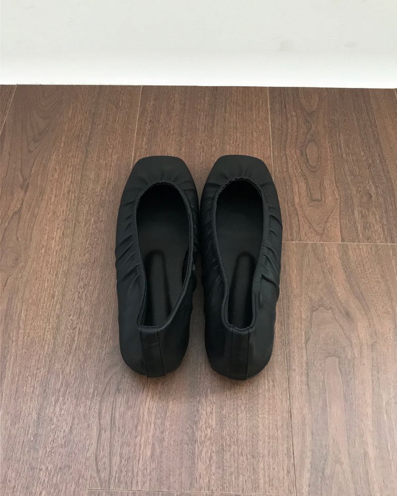 Square Mood Flat Shoes (3 Colors)