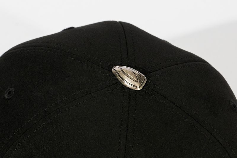 [MADE] Dimanche Signature Flash heart star suede cap [Black]
