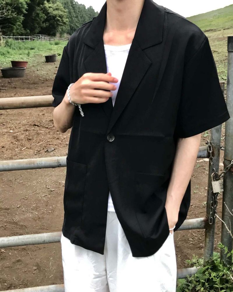 Diallo short sleeve jacket