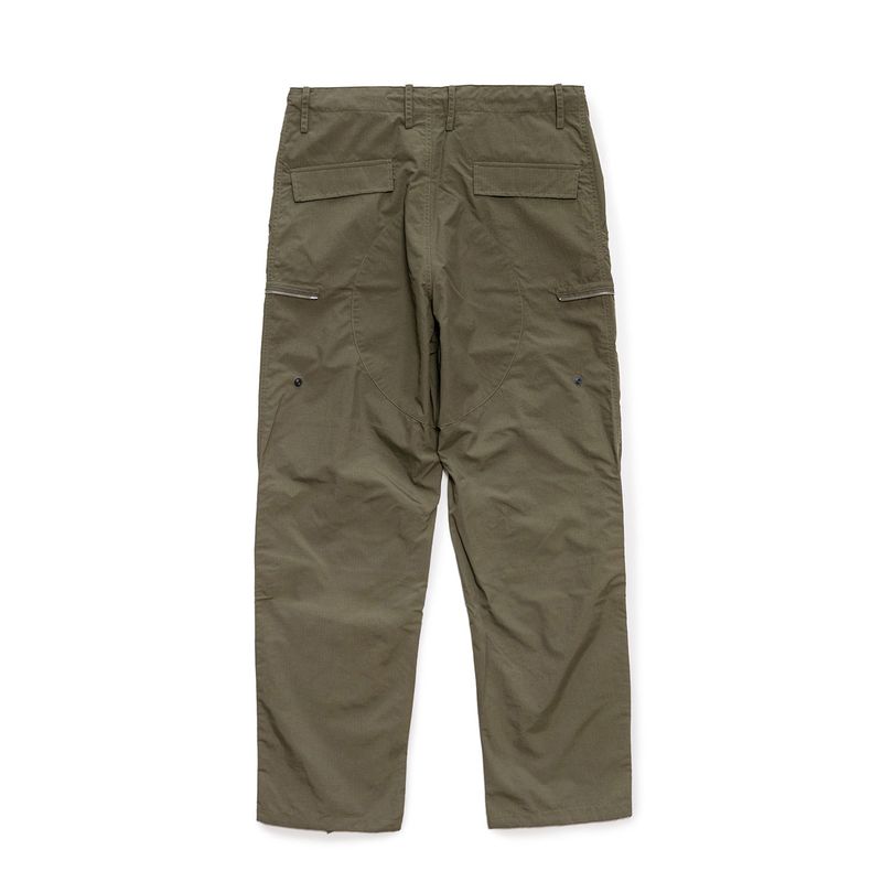 ZIP PANTS OLIVE