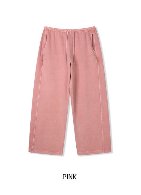 Tain Brushed Pigment Training Pants Set