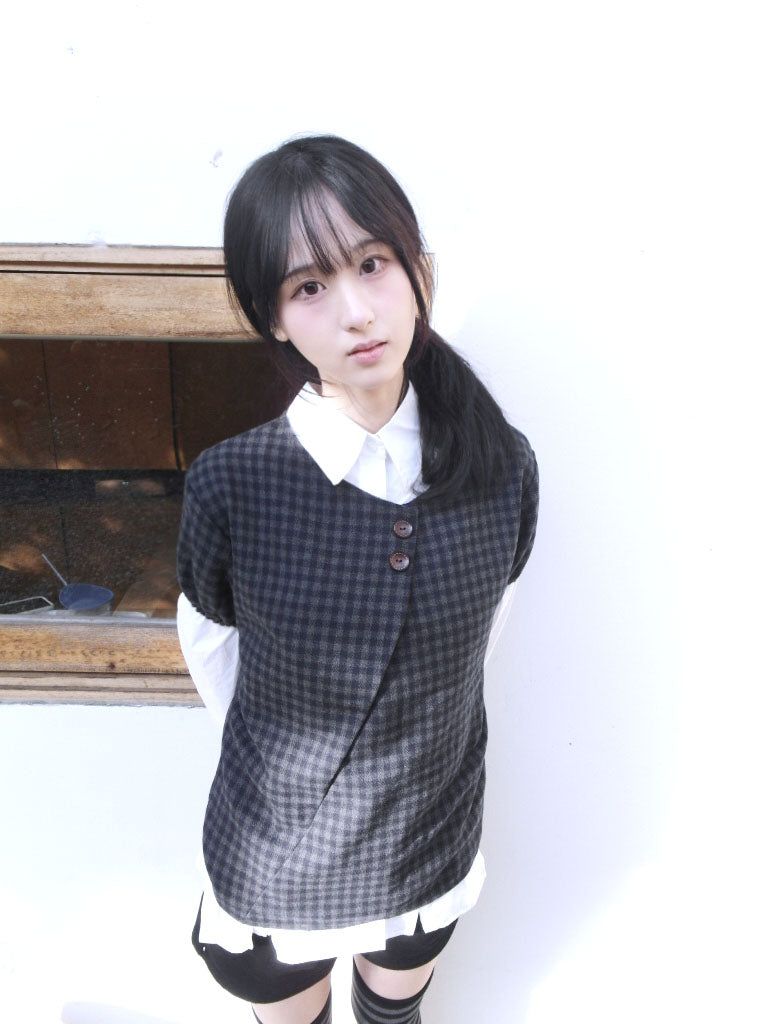 Check Layered Button Top (2colors)