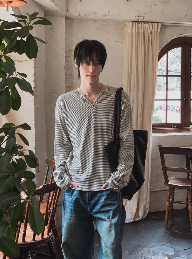 2PLAN（ツープラン）の「ルアードSTノッチネックロングスリーブ（トップス）」