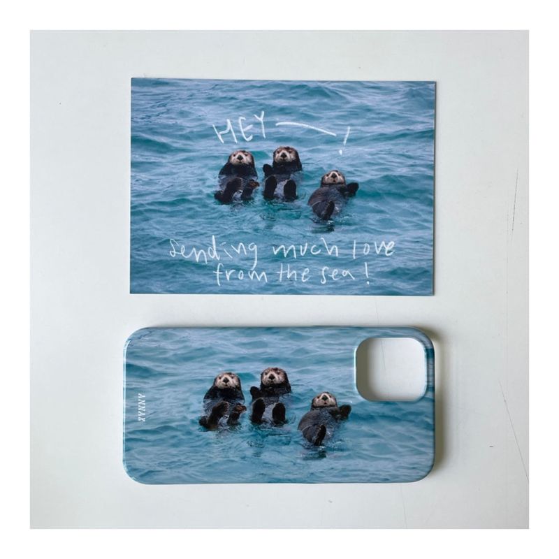 Annak（アンナック）の「[sea otter triplets hard case]（Smartphone Accessories）」
