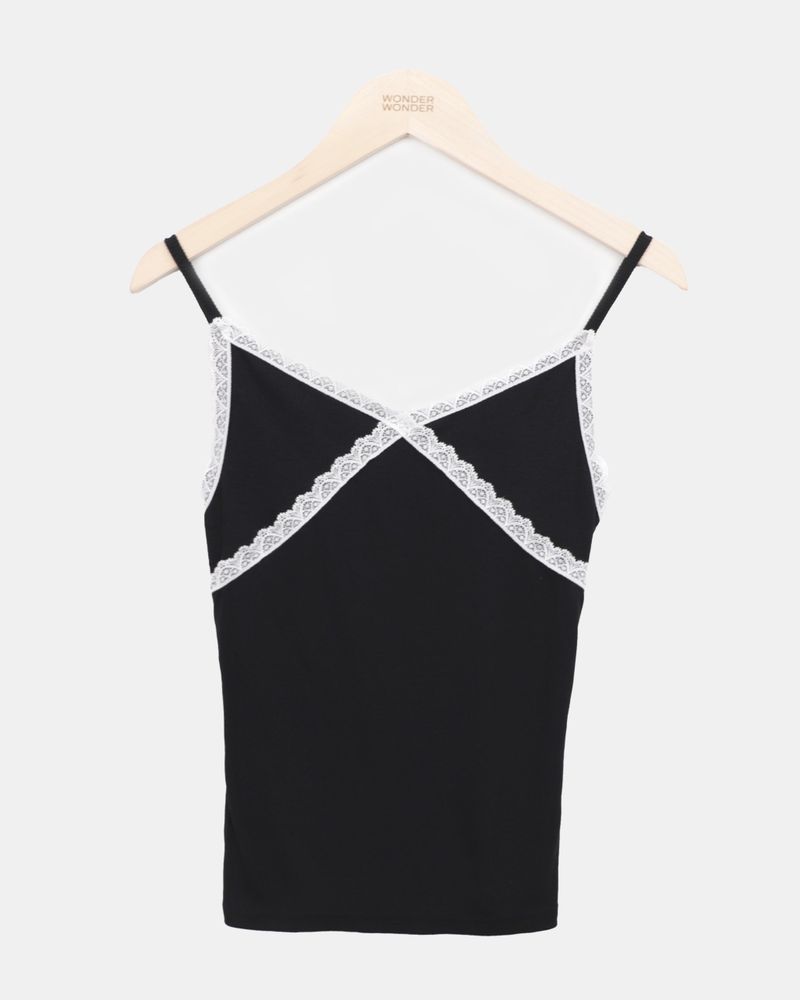 Shuhan Lace Sleeveless Top