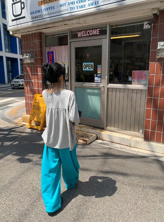 26FW★ [BAONHAUS] Koiren Frill Long Sleeve Tee