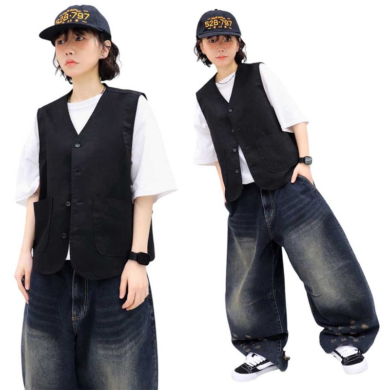 Vintage Button-Up Vest