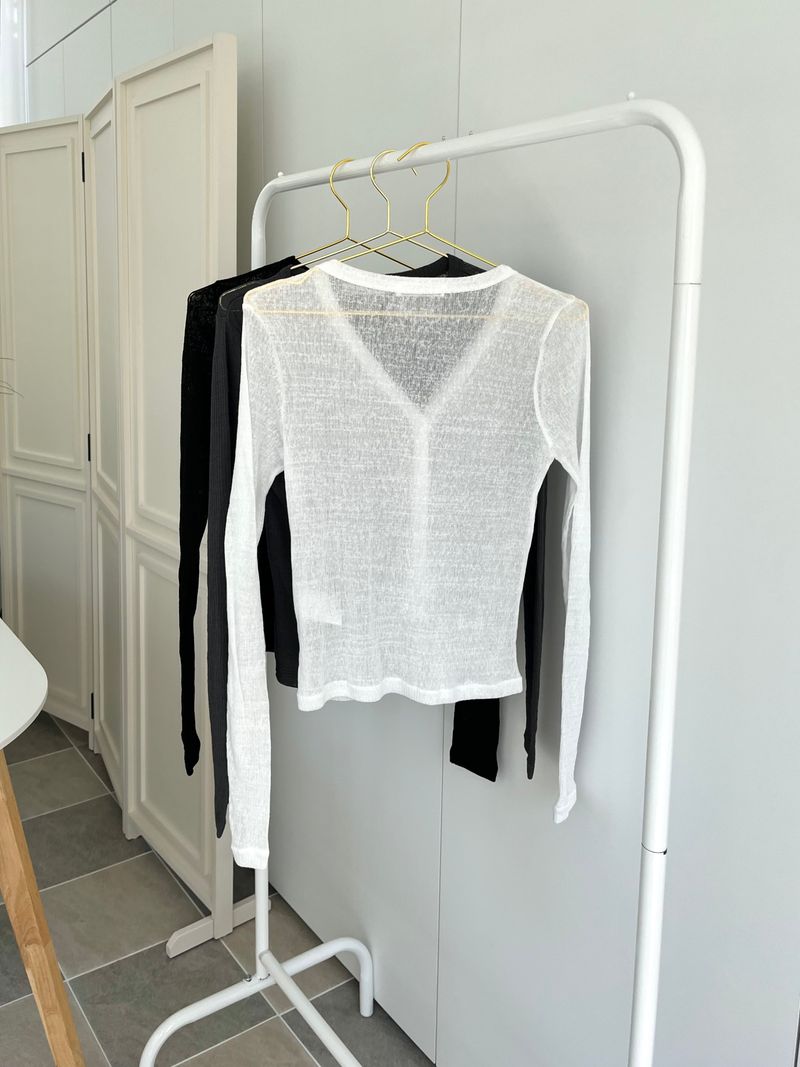 Summer see-through cardigan (3 colors)