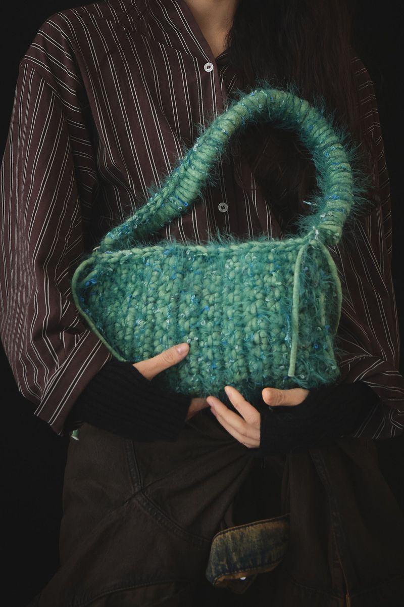 WOOLLY BAG_green