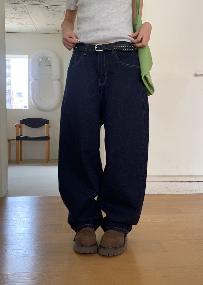NONFADE STITCH WIDE DENIM (S-L)