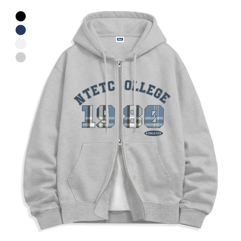NTET(エヌティーイーティー)の「1980 check 2-way zip-up (4color)(Tops)」