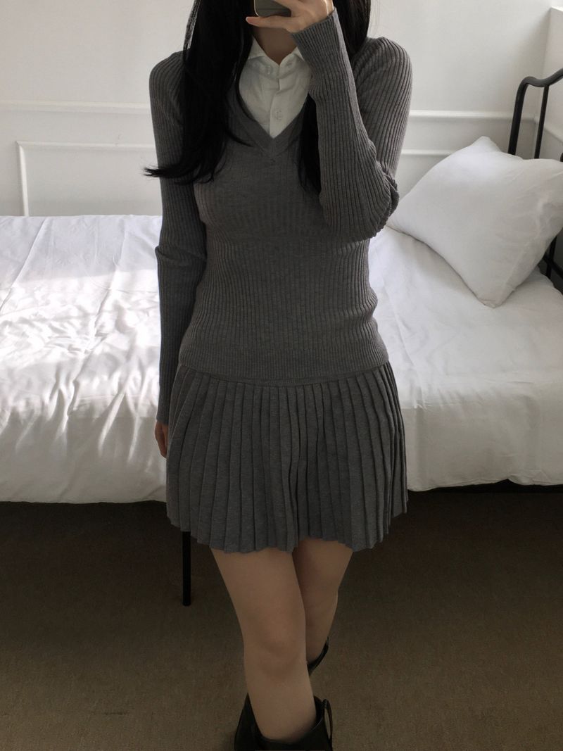 Jeff Knit Two Piece (One color)