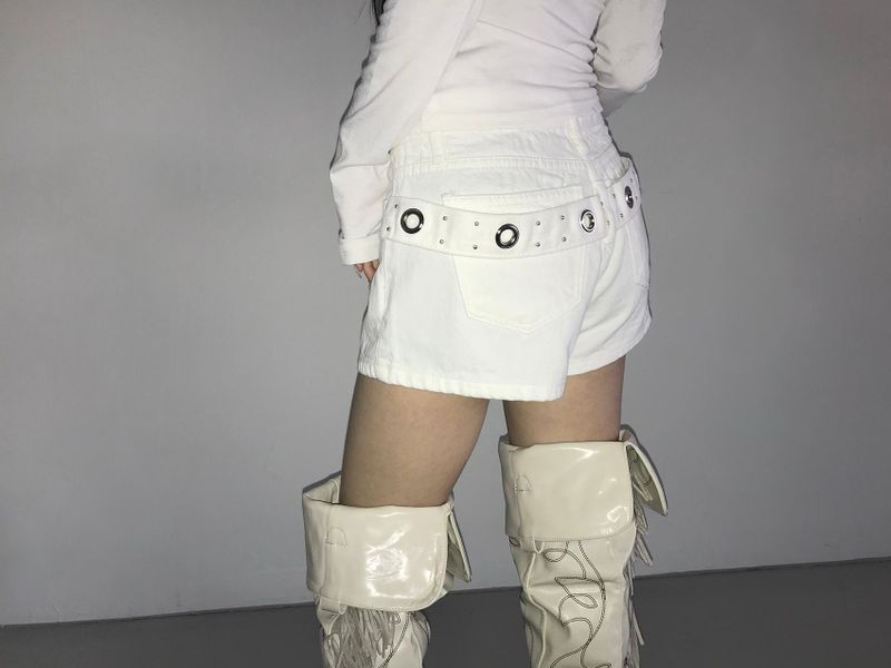 1733 back slop shorts(2 color)