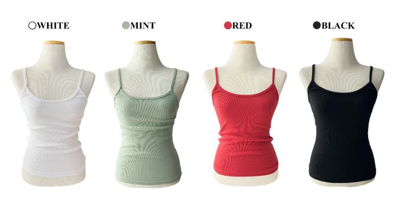 Jelly Layered Ribbed Sleeveless Top