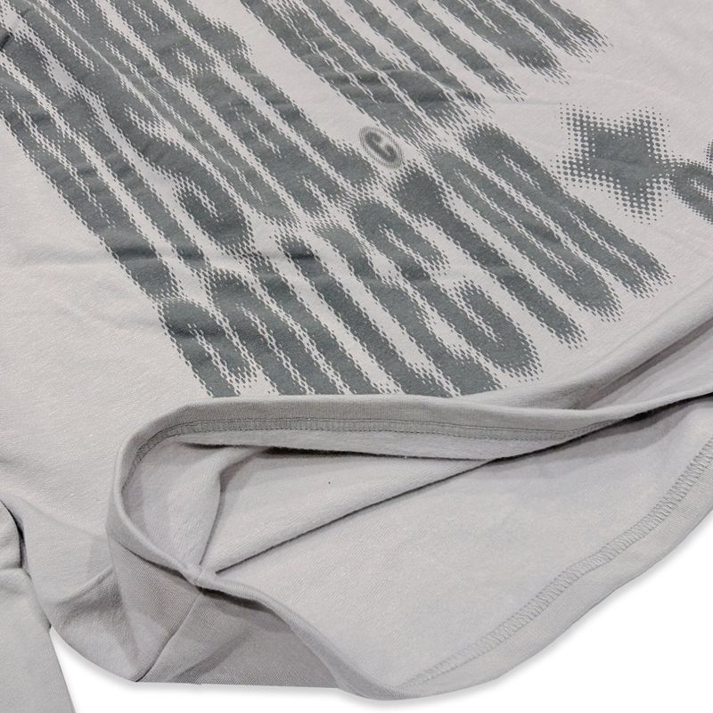 Brushed Fleece Glitch Top [Lavender gray]