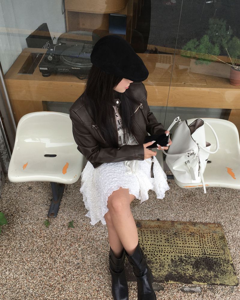 コーデュロイハンチングキャップ