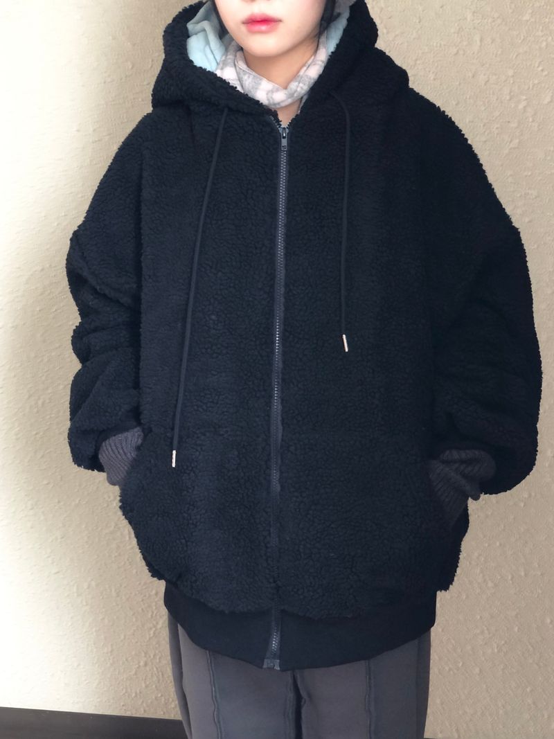 Pori hood zip-up